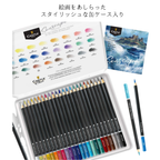 色鉛筆 24色 Seascape Castle Arts 付属品 