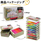 色鉛筆 300色 缶ケース 開封イメージ 収納状態